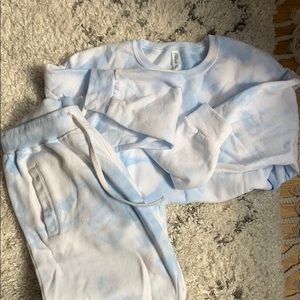 Tie dye sweatsuit from Grey Bandit